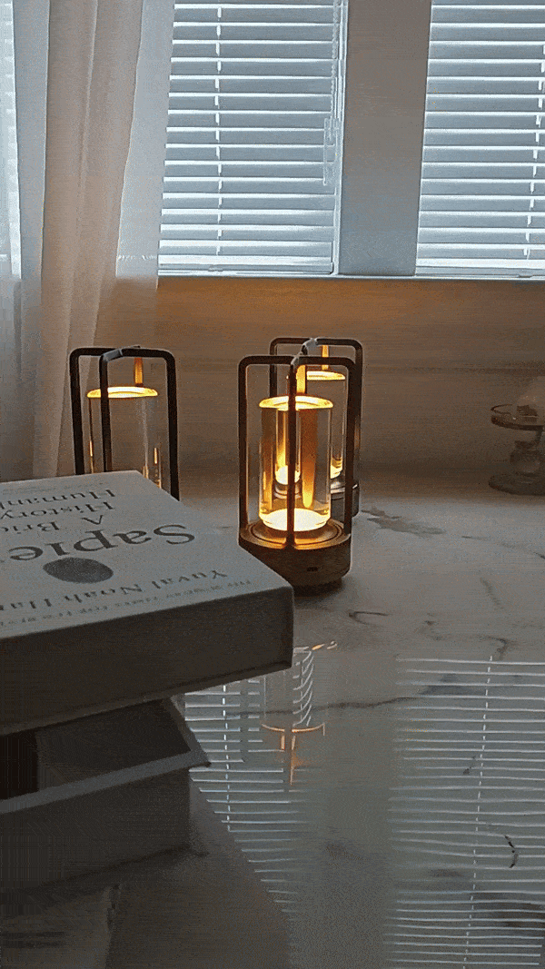 Lanternen Oppladbar Bordlampe