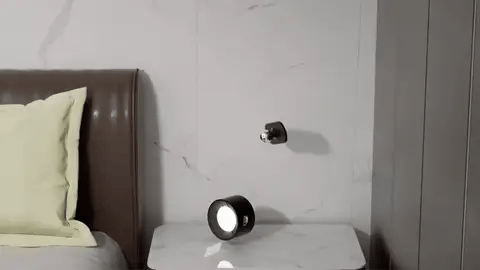 Oppladbar LED Vegglampe